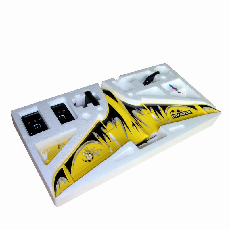 Inner Packing of Cool Mini RTF RC Flying Delta Wing for Sale Inv Ader 6104