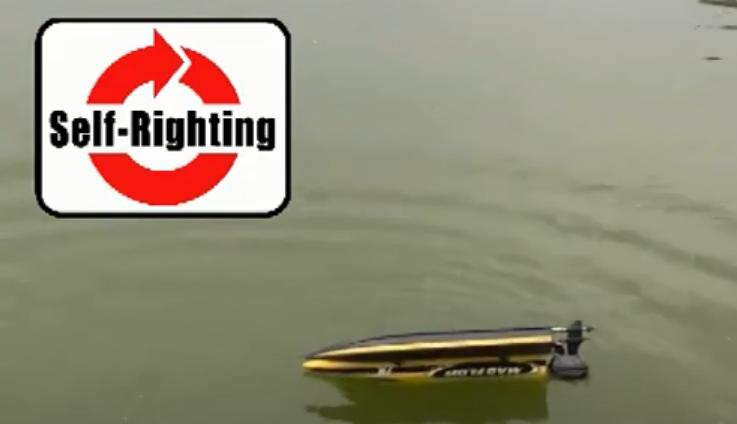 Self Righting RC Boat