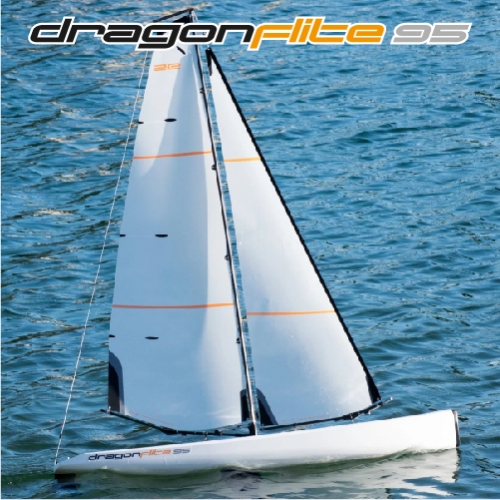 Dragon Flite 95 V2 DF95 Racing Class RC Sailboat